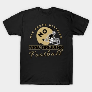 New Orleans Football Vintage Style T-Shirt